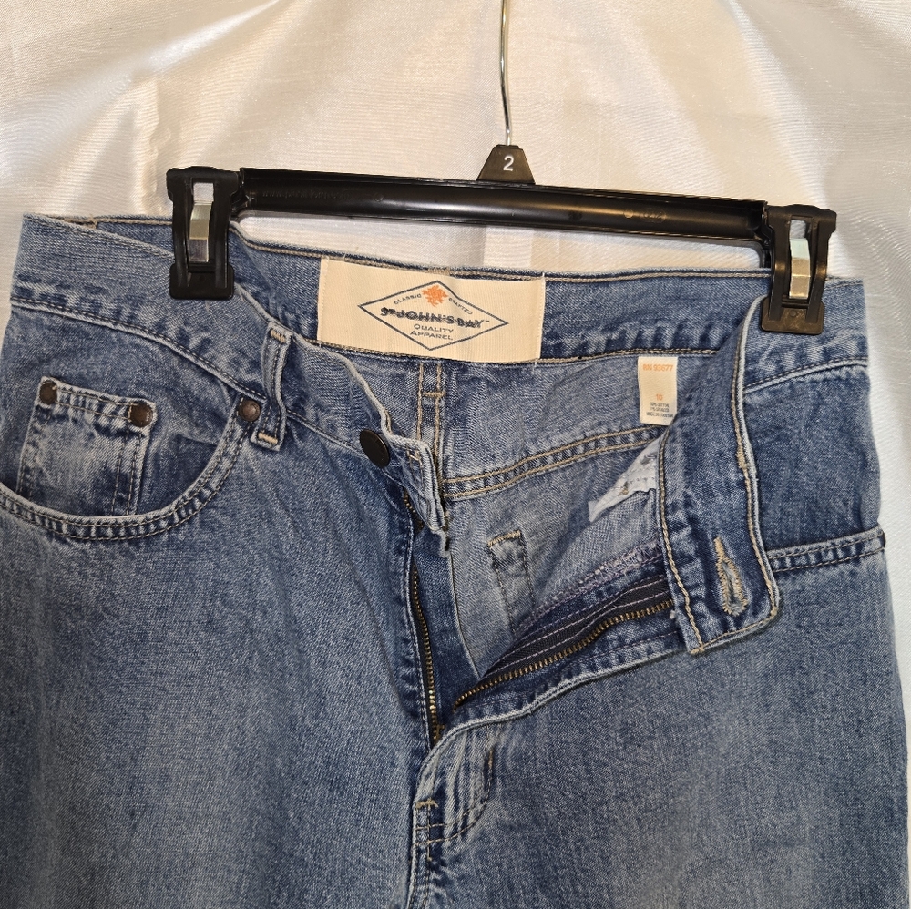 St. John's Bay Blue Relaxed Fit Jeans with Classic Style